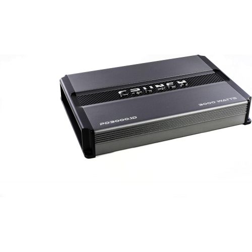  Crunch PD1500.1 Silver 1500-Watt Vehicle Amplifier