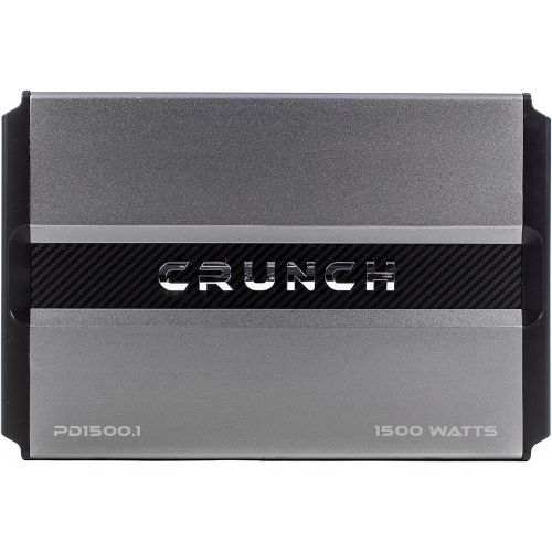  Crunch PD1500.1 Silver 1500-Watt Vehicle Amplifier