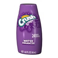 Crush Liquid Water Enhancers - Sugar Free Grape Water Flavoring with No Calories, 1.6 FL oz (12 Bottles...