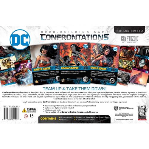  Cryptozoic Entertainment DC Deck-Building Game: Confrontations