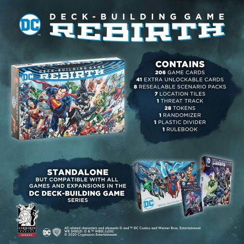  Cryptozoic Entertainment DC Comics DBG: Rebirth