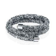 Crystal Energy Double Wrap Bracelet Made with Swarovski Crystals
