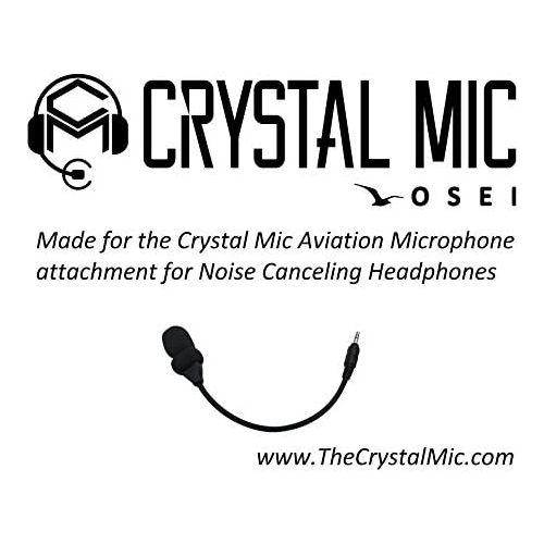  [아마존베스트]-Service-Informationen Replacement Aviation Microphone for Bose and Crystal Mic Typhoon (2 x A20 Model)