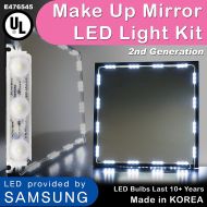 Crystal Vision Technology Crystal Vision Hollywood Style Makeup Mirror LED Light Kit Provided by Samsung for Cosmetic...