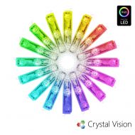 Crystal Vision Technology Crystal Vision Korean Genuine 5050 Bright LED Module Store Front Window Kit/Plug-in and Play Pre-installed/ 100W Made in Korea w/Warranty (RGB 50ft)