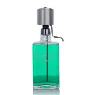 Crystalize The Perfect Measure Mouthwash Dispenser Lead-Free Crystal with Chrome Pump