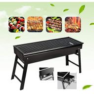Crystaller BBQ Grill,Portable BBQ Charcoal Grill Foldable BBQ Tool Kits,Charcoal Barbecue Grill Smoker Gril for Outdoor Cooking Camping Hiking Picnics