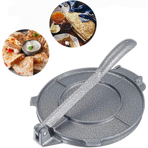  [아마존베스트]Ctzrzyt 8 Inch Tortilla Press Maker Aluminium Alloy DIY Foldable Tortilla Press Tool Non-Stick Tortilla Pie Maker for Kitchen