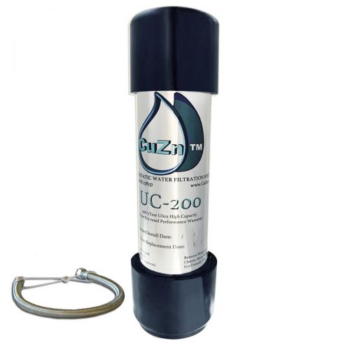  CuZn UC-200 Under Counter Water Filter - 50K Ultra High Capacity - Made in USA