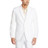 Cubavera Mens Easy Care Linen-Blend Jacket