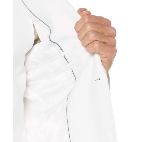  Cubavera Mens Easy Care Linen-Blend Jacket