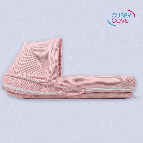  [아마존베스트]CubbyCove The Truly Breathable Baby Lounger Portable Nest for Cosleeping, Tummy Time and...