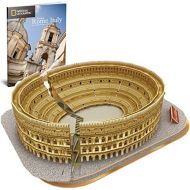 [아마존베스트]CubicFun National Geographic 3D Puzzles Italy Rome Colosseum Architecture Model Kits Toys for Adults and Children with a Booklet