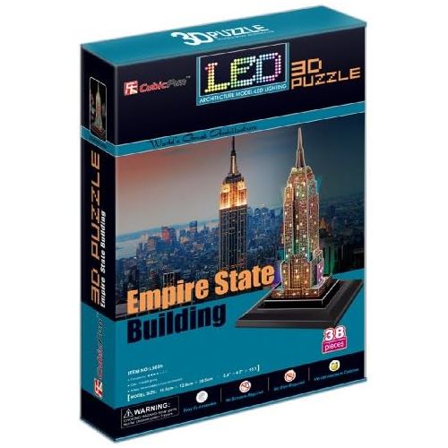  CubicFun Empire State Building(U.S.A), 38 pieces