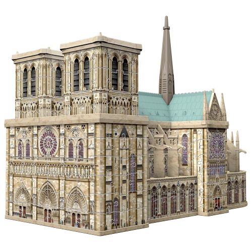  CubicFun Ravensburger Notre Dame 12523 - 324 Piece 3D Jigsaw Puzzle