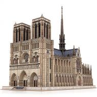 CubicFun 3D Architecture Model Kits Puzzle Challenge for Adults,as Hobbies Gifts,Notre Dame de Paris France