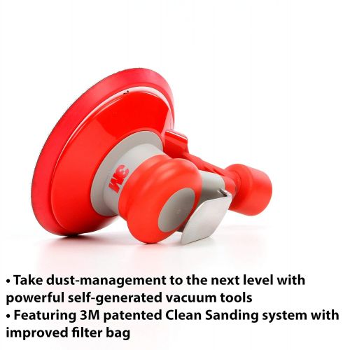  [아마존베스트]Cubitron 3M Self-Generated Vacuum Random Orbital Sander 20208, 6 in, 5/16 in Orbit, 1 per case