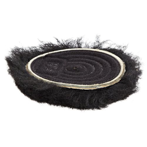 쓰리엠 3M Finesse-it Natural Buffing Pad 85100, Hook and Loop Attachment, Black (Pack of 10)