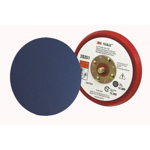 쓰리엠 Cubitron 3M 051141203515 Stikit Low Profile Disc Pad 20351, 5 x 38 x 516 24 External Thread (Pack of 10)