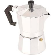 Cucina di Modena Espressokocher Induktion: Espressokocher fuer 3 Tassen, Gas-, Elektro- & Glaskeramik-Herd, 150 ml (Espressokocher fuer Induktionsherd)