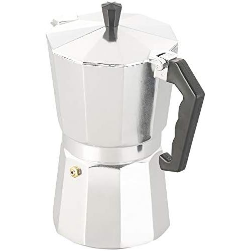  Cucina di Modena Espresso-Kanne: Espresso-Kocher fuer 9 Tassen, 400 ml, fuer Gas- & Eletroherde geeignet (Mokka-Kaffeekanne)