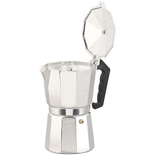  Cucina di Modena Espresso-Kanne: Espresso-Kocher fuer 9 Tassen, 400 ml, fuer Gas- & Eletroherde geeignet (Mokka-Kaffeekanne)