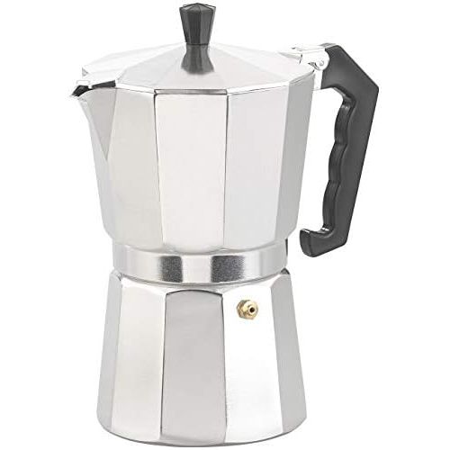  Cucina di Modena Espresso-Kanne: Espresso-Kocher fuer 9 Tassen, 400 ml, fuer Gas- & Eletroherde geeignet (Mokka-Kaffeekanne)