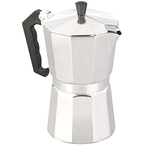  Cucina di Modena Espresso-Kanne: Espresso-Kocher fuer 9 Tassen, 400 ml, fuer Gas- & Eletroherde geeignet (Mokka-Kaffeekanne)