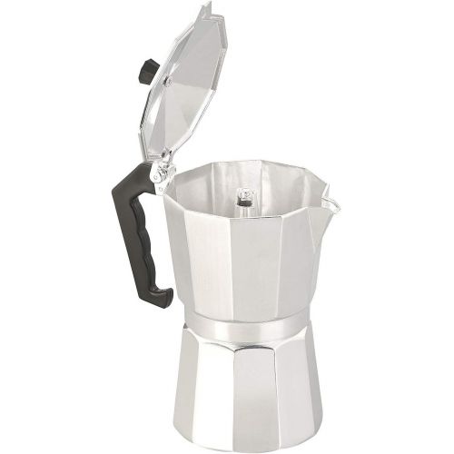  Cucina di Modena Espresso-Kanne: Espresso-Kocher fuer 9 Tassen, 400 ml, fuer Gas- & Eletroherde geeignet (Mokka-Kaffeekanne)