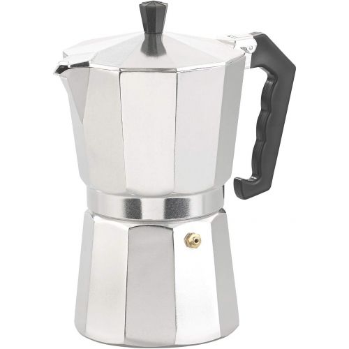  Cucina di Modena Espresso-Kanne: Espresso-Kocher fuer 9 Tassen, 400 ml, fuer Gas- & Eletroherde geeignet (Mokka-Kaffeekanne)