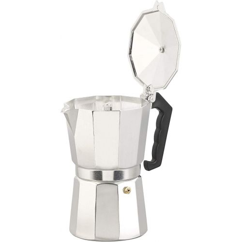  [아마존베스트]Cucina di Modena Coffee maker: espresso maker for 9 cups, 400 ml, suitable for gas and electric hobs (outdoor espresso maker).