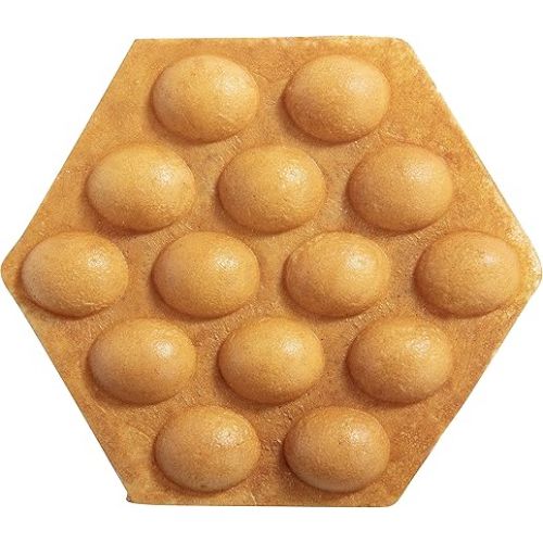  Bubble Mini Waffle Maker - Make Breakfast Special with Tiny Hong Kong Egg Style Design, 4