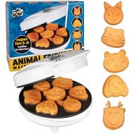 [아마존베스트]CucinaPro Animal Mini Waffle Maker- Makes 7 Fun, Different Shaped Pancakes - Electric Non-Stick Waffler