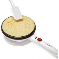 [아마존베스트]CucinaPro Cordless Crepe Maker (1447) - FREE Recipe Guide, Non-Stick Dipping Plate plus Electric Base and Spatula