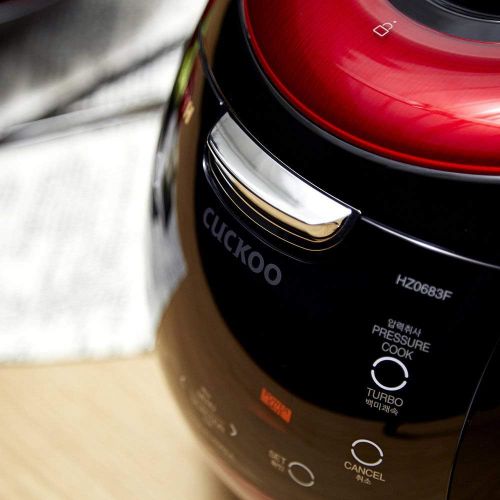  Cuckoo Electric Induction Heating Pressure Rice Cooker CRP-HZ0683FR (Red)