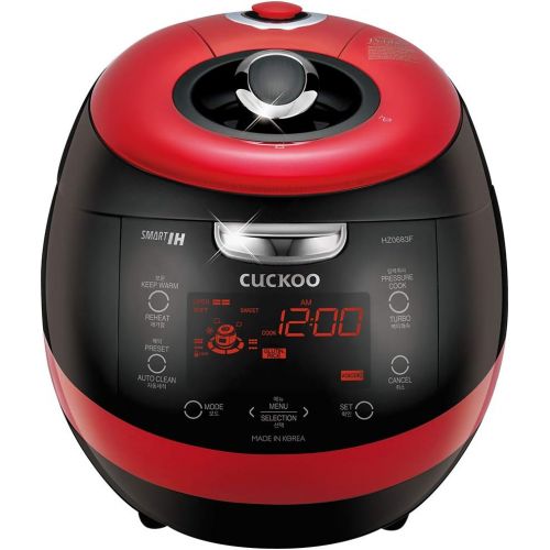  Cuckoo Electric Induction Heating Pressure Rice Cooker CRP-HZ0683FR (Red)