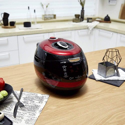  Cuckoo Electric Induction Heating Pressure Rice Cooker CRP-HZ0683FR (Red)