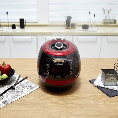  Cuckoo Electric Induction Heating Pressure Rice Cooker CRP-HZ0683FR (Red)