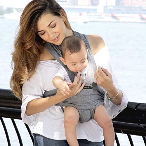  [아마존베스트]Baby Wrap Ergo Carrier Sling - by CuddleBug - Available in 8 Colors - Baby Sling, Baby Wrap Carrier,...