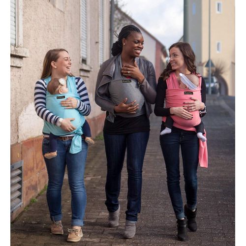  [아마존베스트]Baby Wrap Ergo Carrier Sling - by CuddleBug - Available in 8 Colors - Baby Sling, Baby Wrap Carrier,...