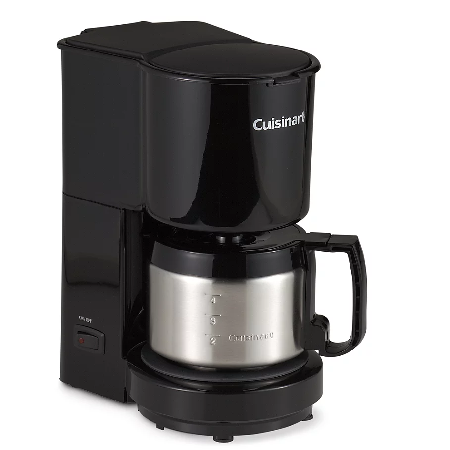  Cuisinart 4-Cup Coffee Maker with Stainless Steel Carafe