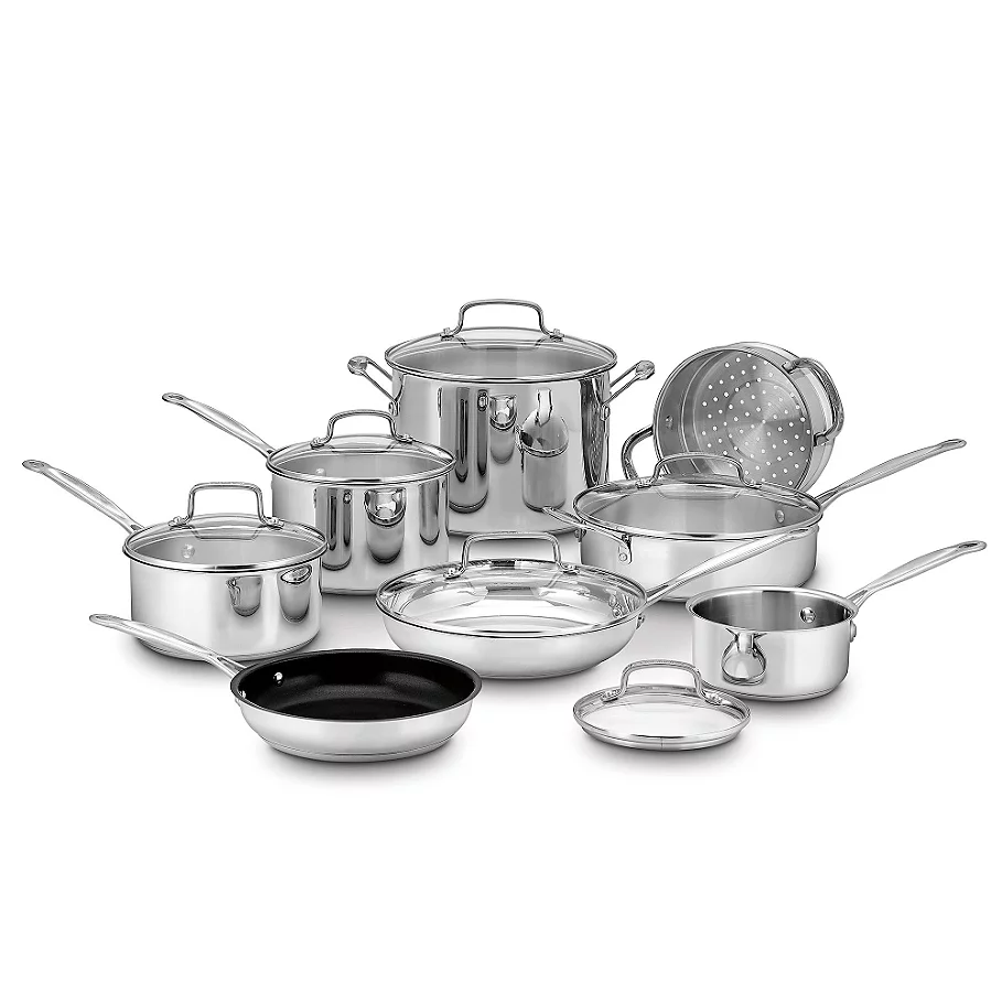  Cuisinart Chef's Classic™ Stainless Steel 14-Piece Cookware Set