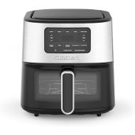 Cuisinart Air Fryer Oven - 6-Qt Basket Stainless Steel Air Fryer - Dishwasher-Safe Parts with 5 Presets - Roast, Bake, Broil, Air Fry and Keep Warm - Quick & Easy Meals - AIR-200