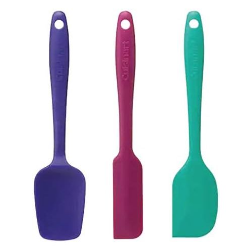  Cuisinart CTG-00-S3MSJ Mini Silicone Spatulas, Set of 3, Jewel