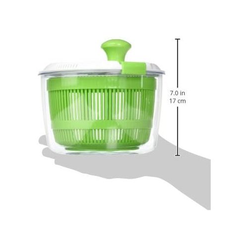  Cuisinart Salad Spinner- Wash, Spin & Dry Salad Greens, Fruits & Vegetables, 3qt, CTG-00-SSAS