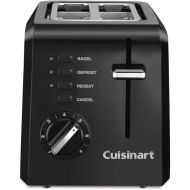 Cuisinart CPT-122BK 2-Slice Compact Plastic Toaster, Black