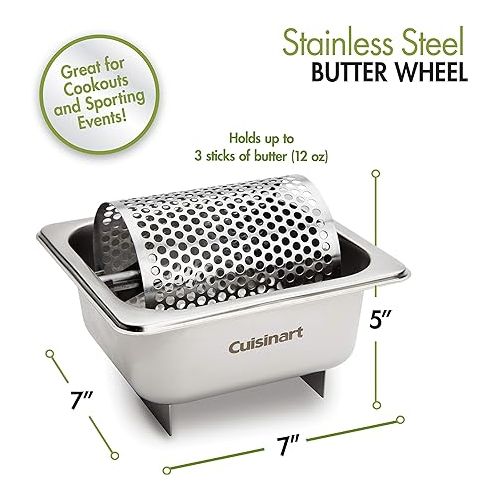  Cuisinart CBW-201 Butter Wheel Stainless Steel