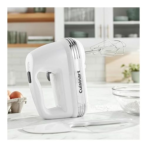  Cuisinart HM-50 Power Advantage 5-Speed Hand Mixer, White