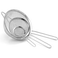 Cuisinart Mesh Strainers, 3 Count (Pack of 1) Set, CTG-00-3MS Silver