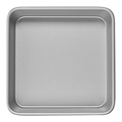  Cuisinart 9-Inch Chef's Classic Nonstick Bakeware Square Cake Pan, Silver